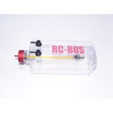 RC-BUS 16oz / 500cc / 500ml Clear Two-Line Gas Tank For Hobby Grade Airplane ,Aircrafts