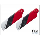 RJX Red 105mm CF Tail Blades