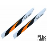 RJX RAZOR Orange 325mm Premium CF Blades-FBL Version