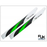 RJX Vector Green 430mm Premium CF Blades-FBL Version
