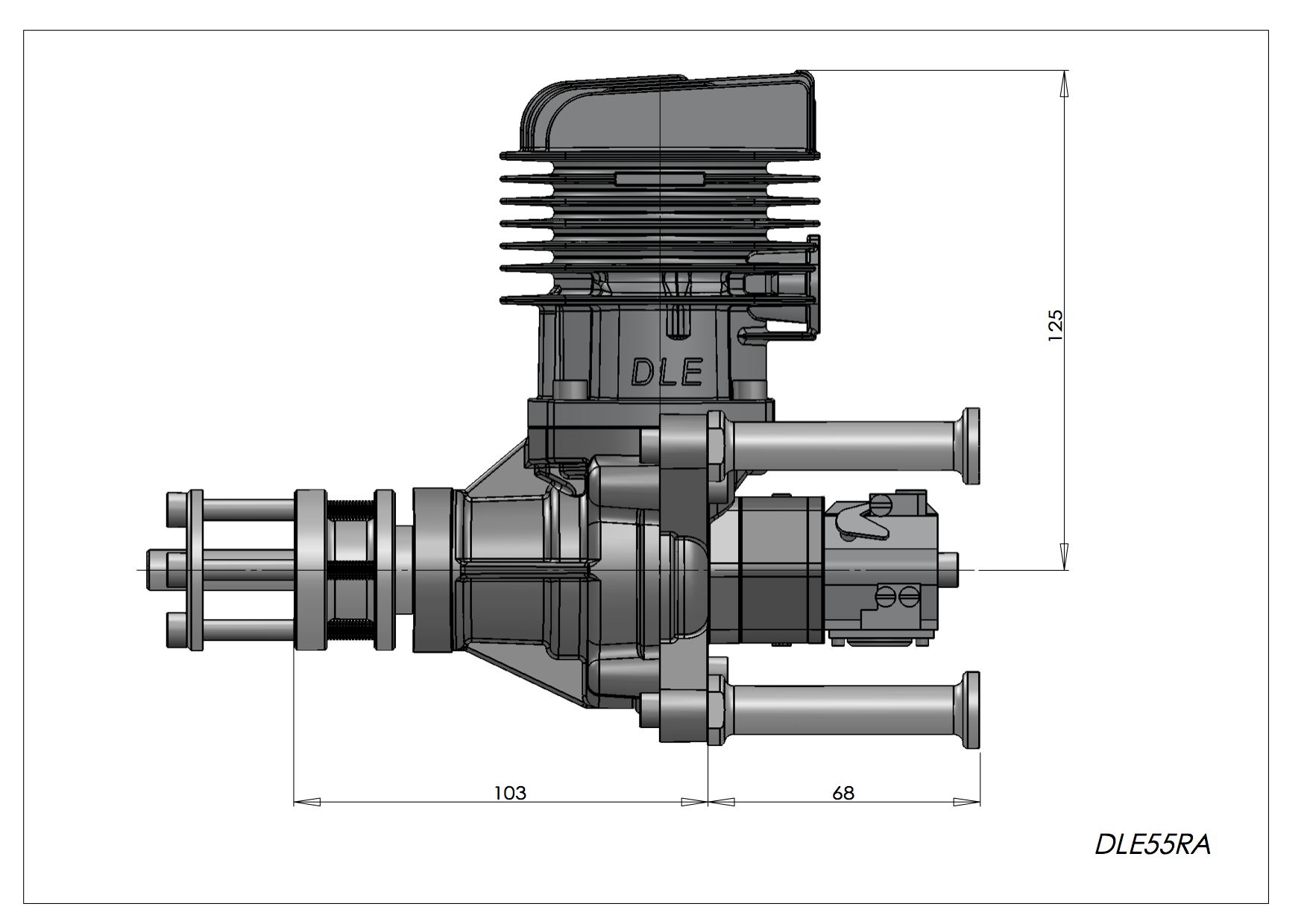Dle 55 Ignition Module DLE 55RA